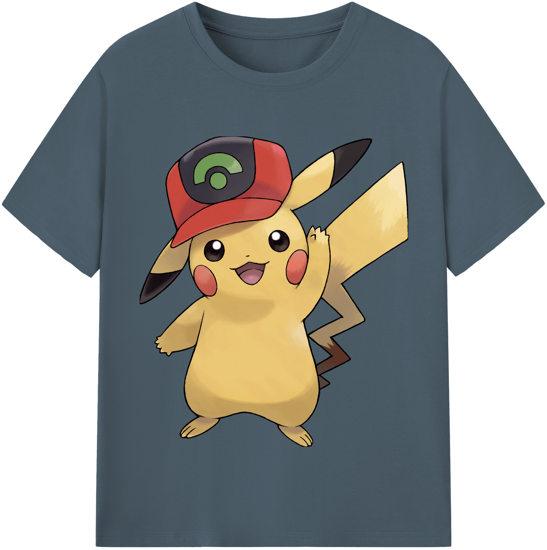 （画像用） ポケットモンスター Pokémon 綿100％半袖Tシャツ（フロントプリント）